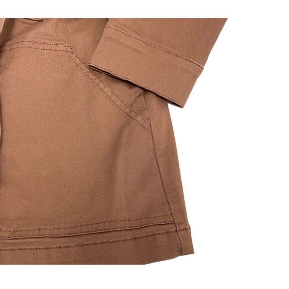 Market & Spruce Bambi Belted Cargo Utility Jacket Mauve Outdoor Casual Size S - Picture 6 of 12